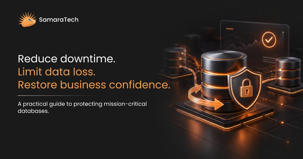 Enterprise database recovery strategy for reducing downtime and data loss